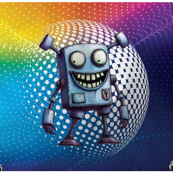 ROBOT WZ.11 - panel (60cm x 50cm) dzianina pętelkowa