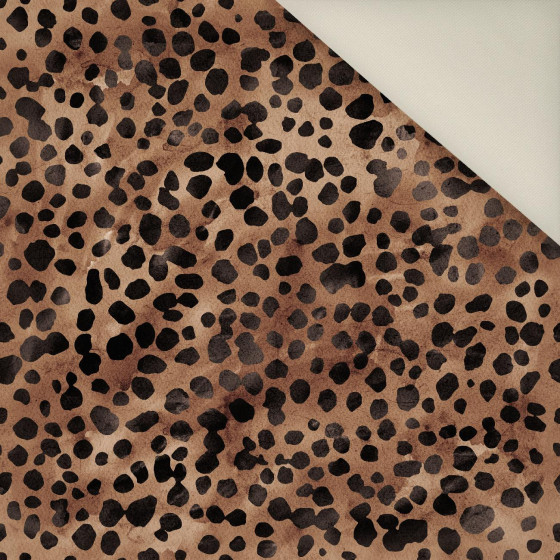 ANIMAL SPOTS/ Mocha Mousse - Welur tapicerski