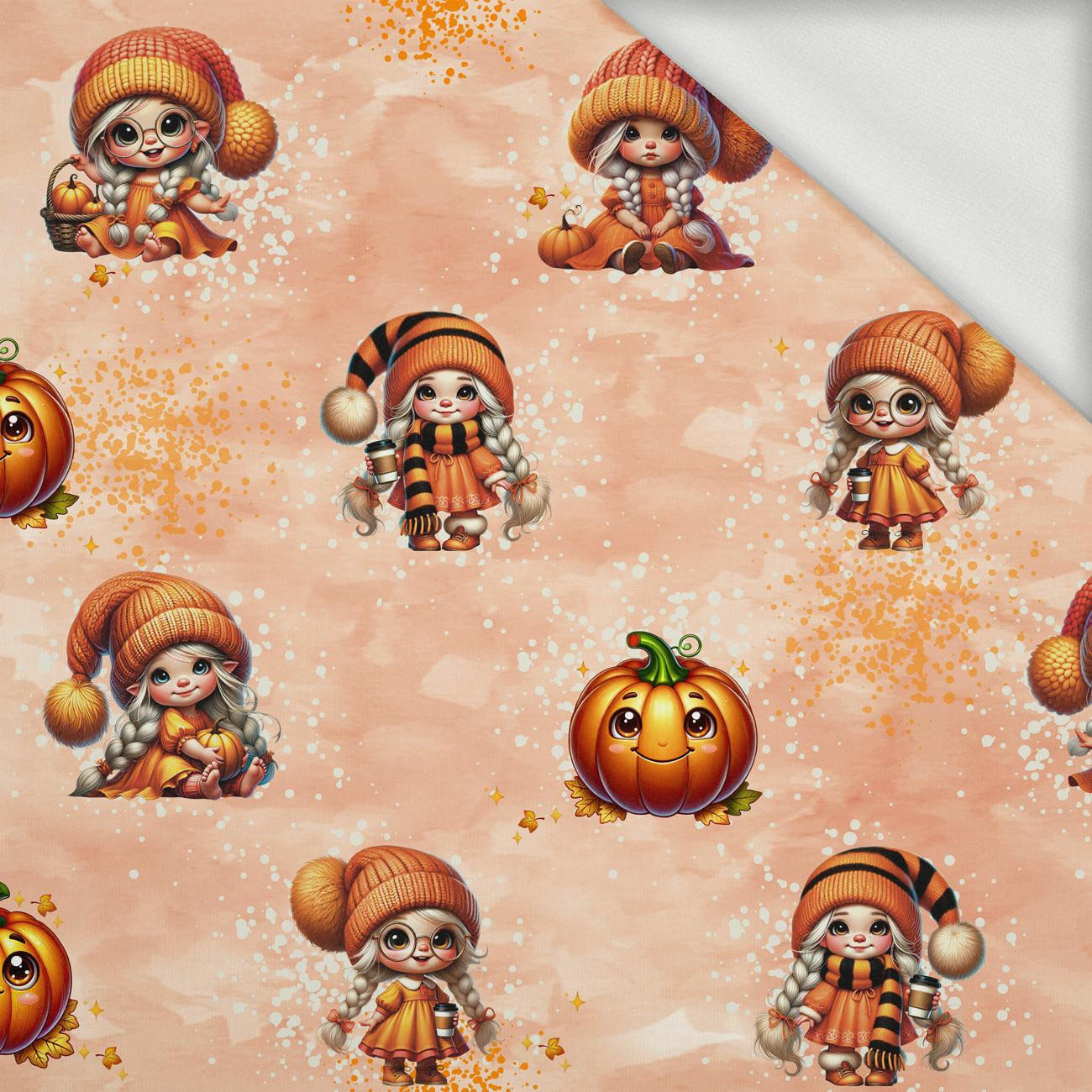 Cute Halloween wz. 9 - dresówka pętelkowa