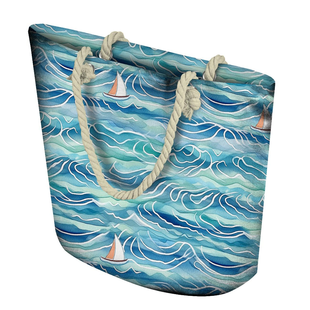 By the Sea Wz. 13 - lekka dzianina drapana