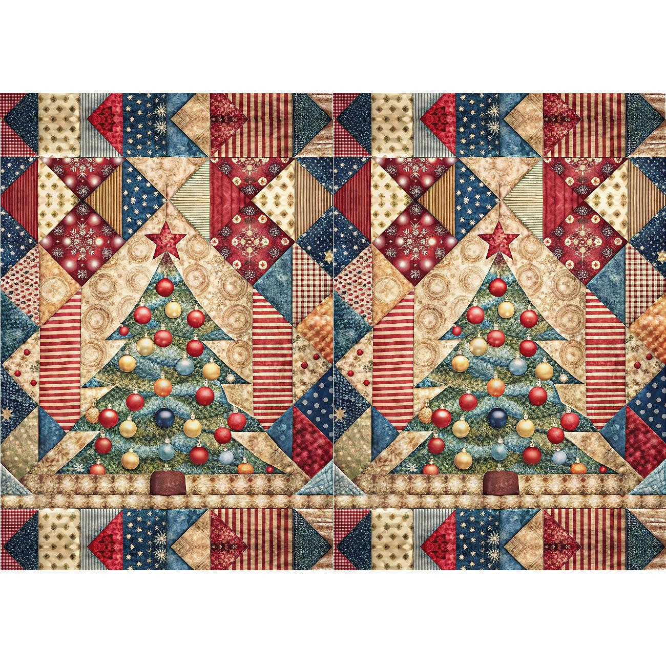 BATIK WZ. 4 - panel 71cm x 100cm/ 2szt. - tkanina bawełniana