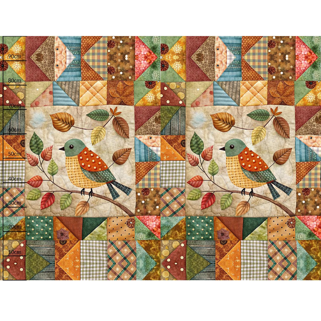 BATIK WZ.8 - panel 71cm x 100cm/ 2szt. - Tkanina na obrusy