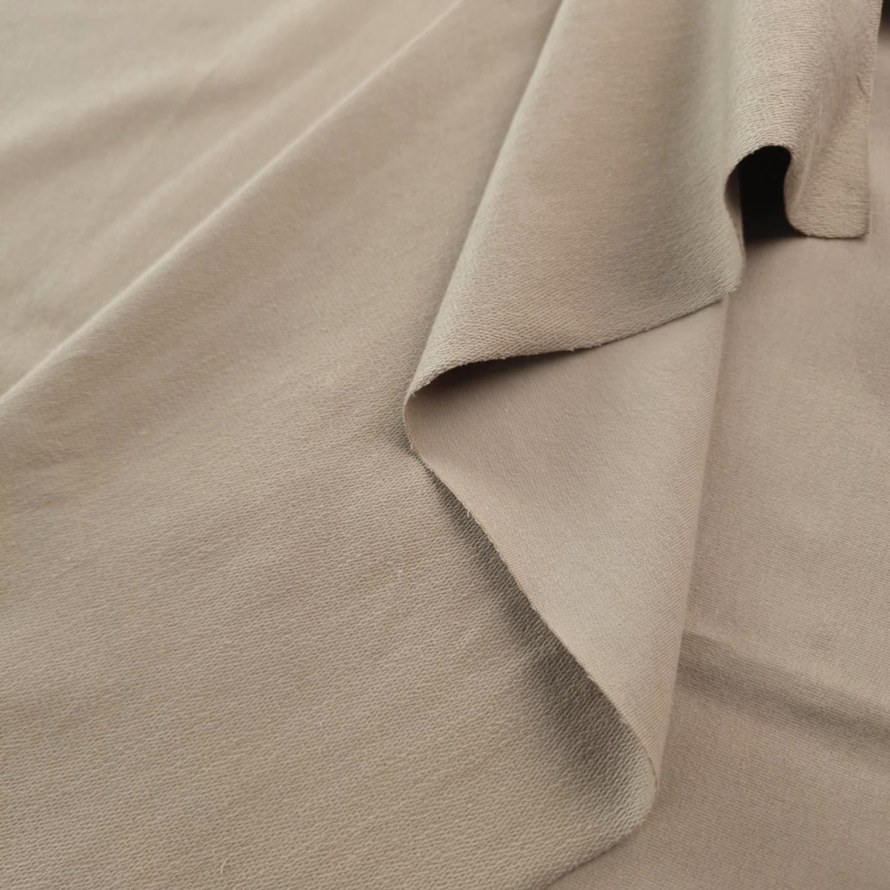 Dresówka pętelkowa PREMIUM - BEŻOWY (BEIGE)