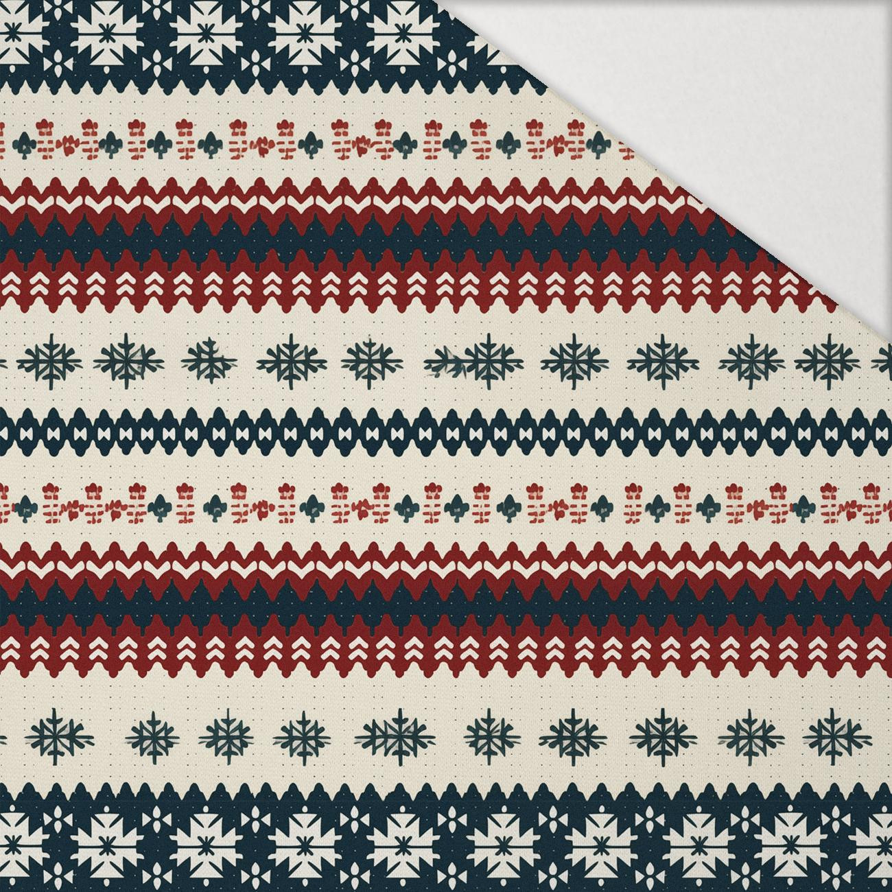 CHRISTMAS SWEATER wz.1 - Hydrofobowa dzianina drapana