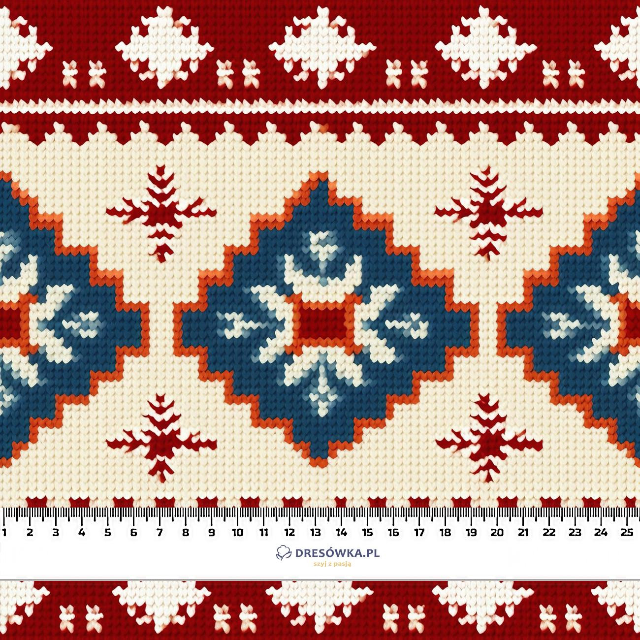 CHRISTMAS SWEATER wz.3 - dresówka pętelkowa