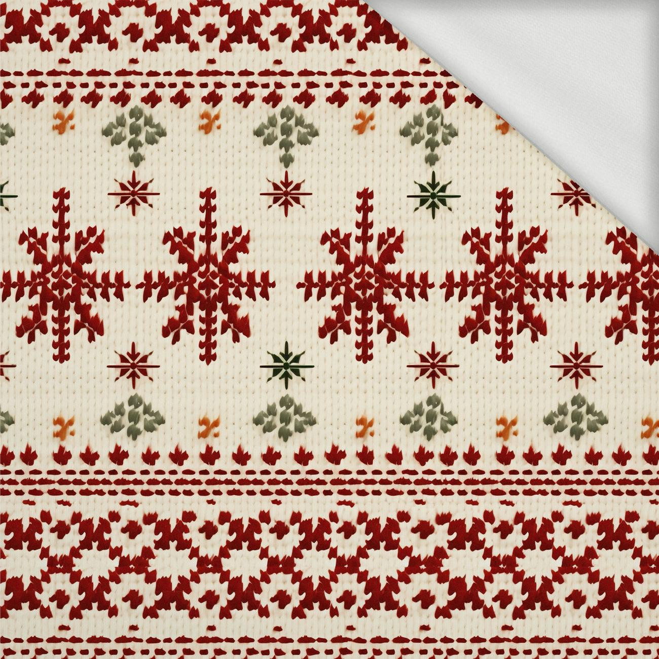CHRISTMAS SWEATER wz.5 - dresówka pętelkowa