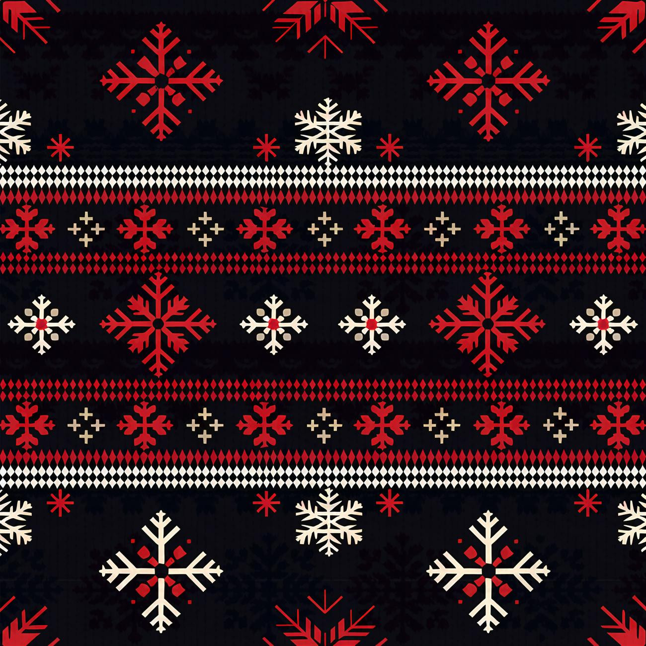 CHRISTMAS SWEATER wz.6 - tkanina wodoodporna