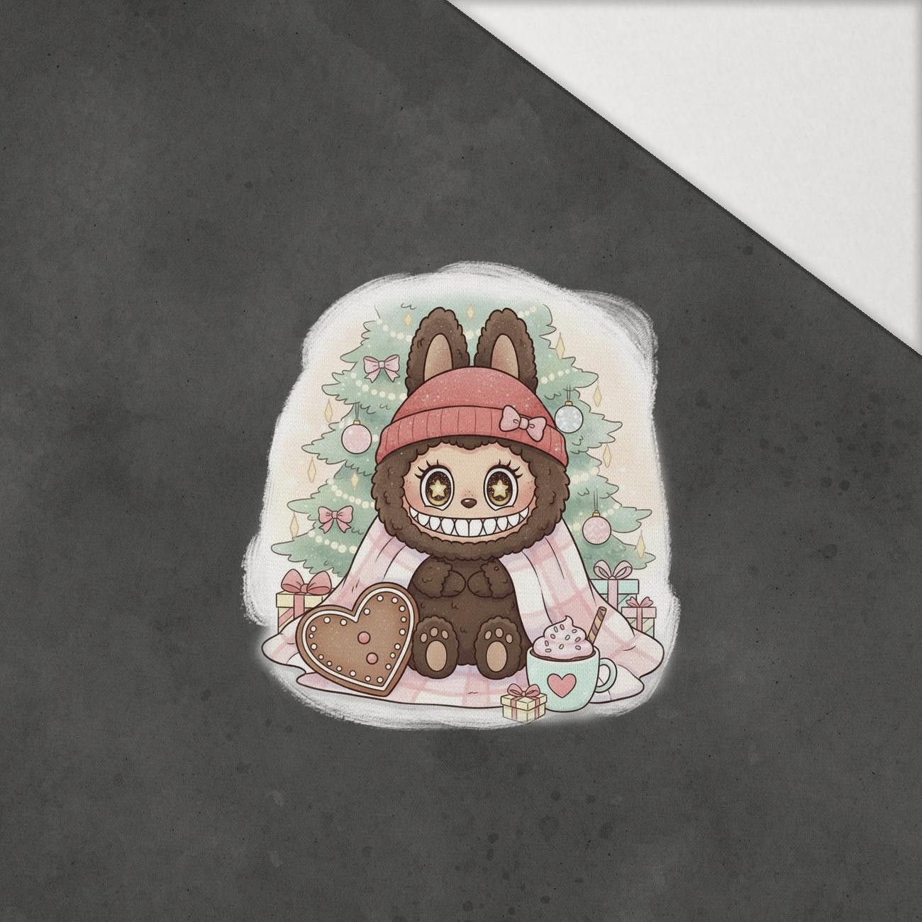 Creepy Cute Christmas WZ.5 - PANEL (60cm x 50cm) Hydrofobowa dzianina drapana 