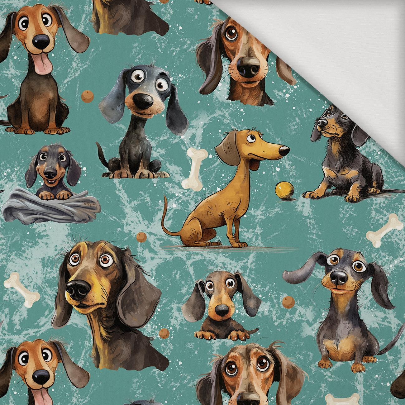 DOGS WZ. 3 - Jersey wiskozowy