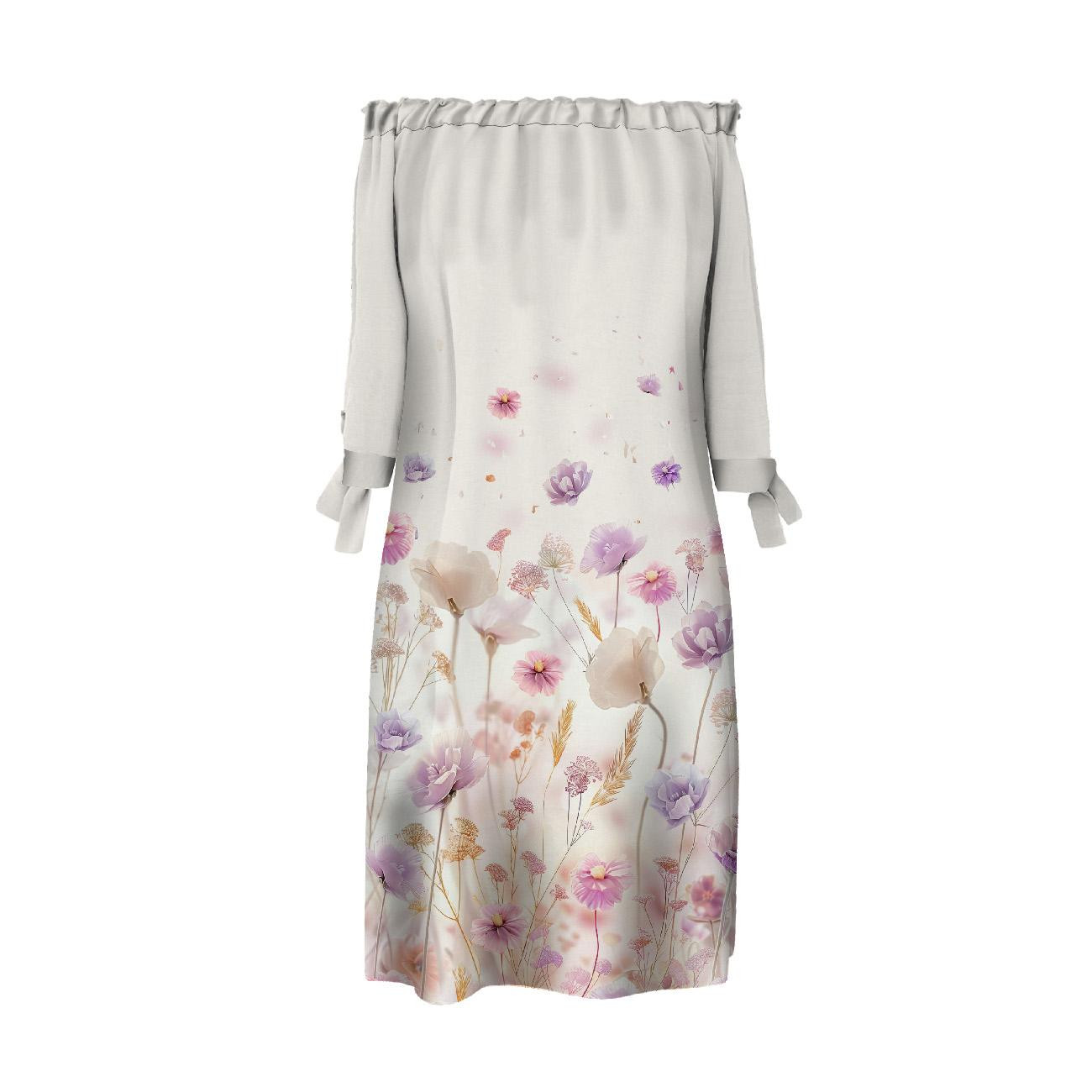 SUKIENKA HISZPANKA "CARMEN" - FLOWERS wz.10 - zestaw do uszycia