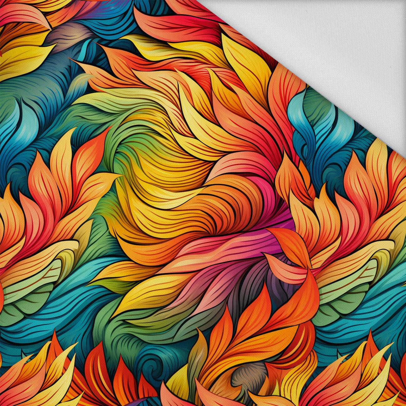 COLORFUL LEAVES wz. 4 - tkanina wodoodporna