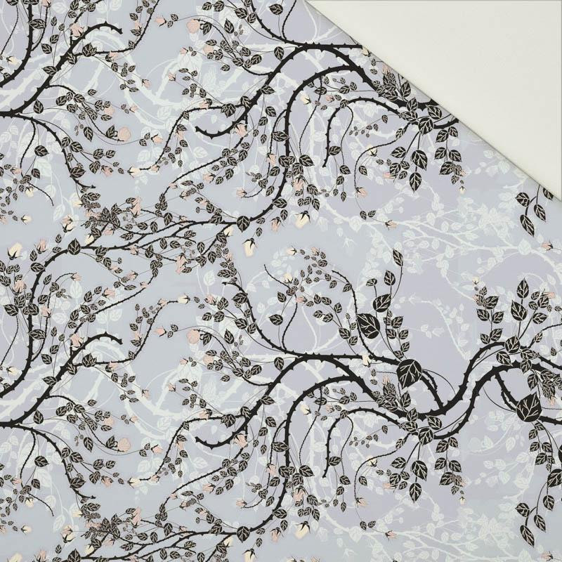 RÓŻE wz. 4 (szary) - Drelich bawełniany