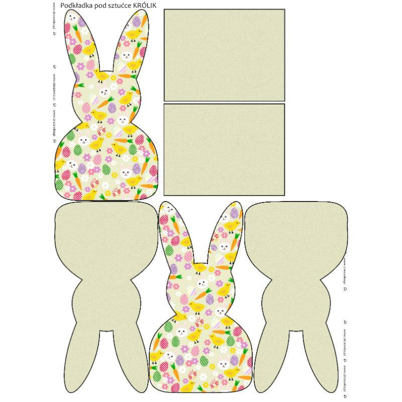 Królik na sztućce - WIELKANOCNY MIX