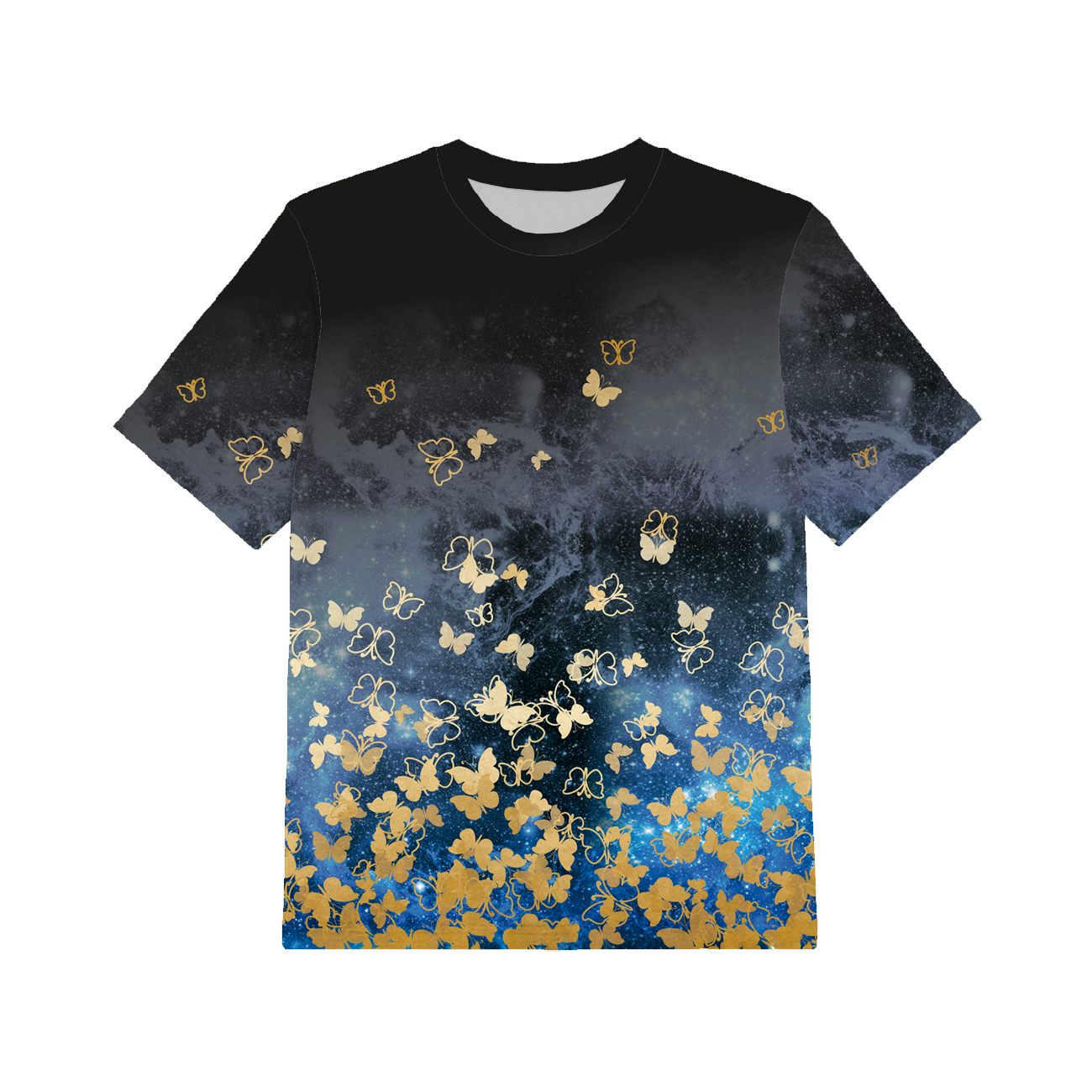 2-PACK - T-SHIRT DZIECIĘCY - MOTYLKI / WATERCOLOR FLOWERS WZ. 5 - ZESTAW DO USZYCIA