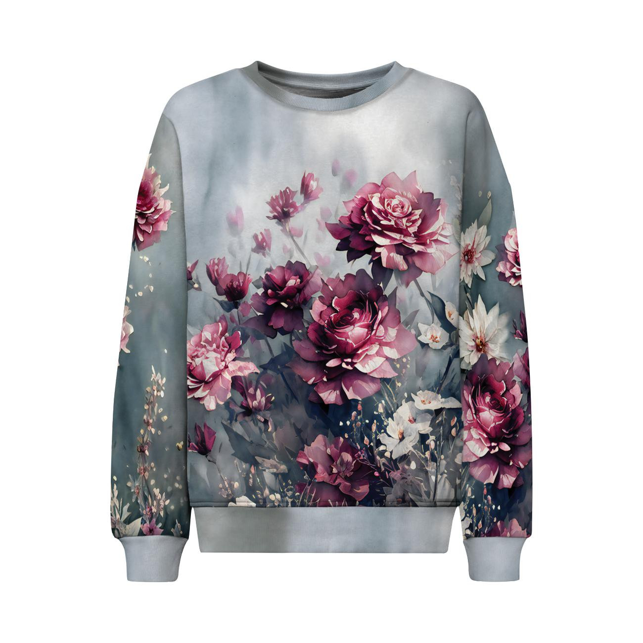 DZIECIĘCA BLUZA (NOE) - VINTAGE FLOWERS WZ. 4 - zestaw do uszycia