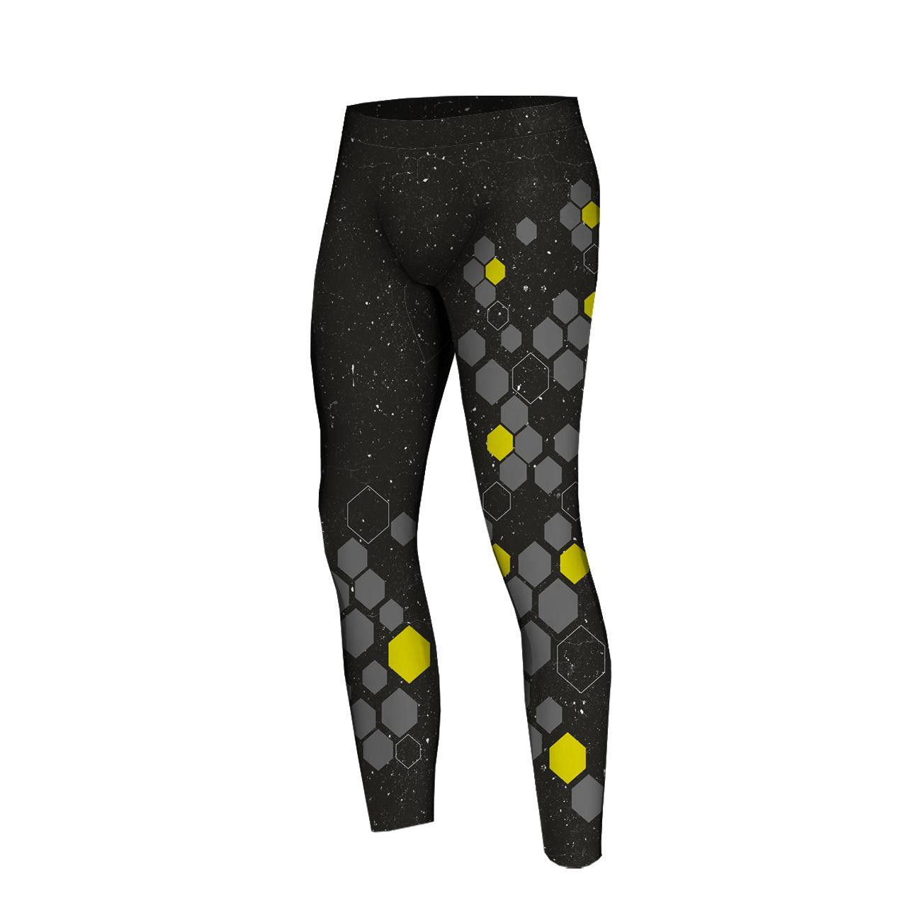 THERMO LEGGINSY MĘSKIE (JACK) - HIVE - zestaw do uszycia