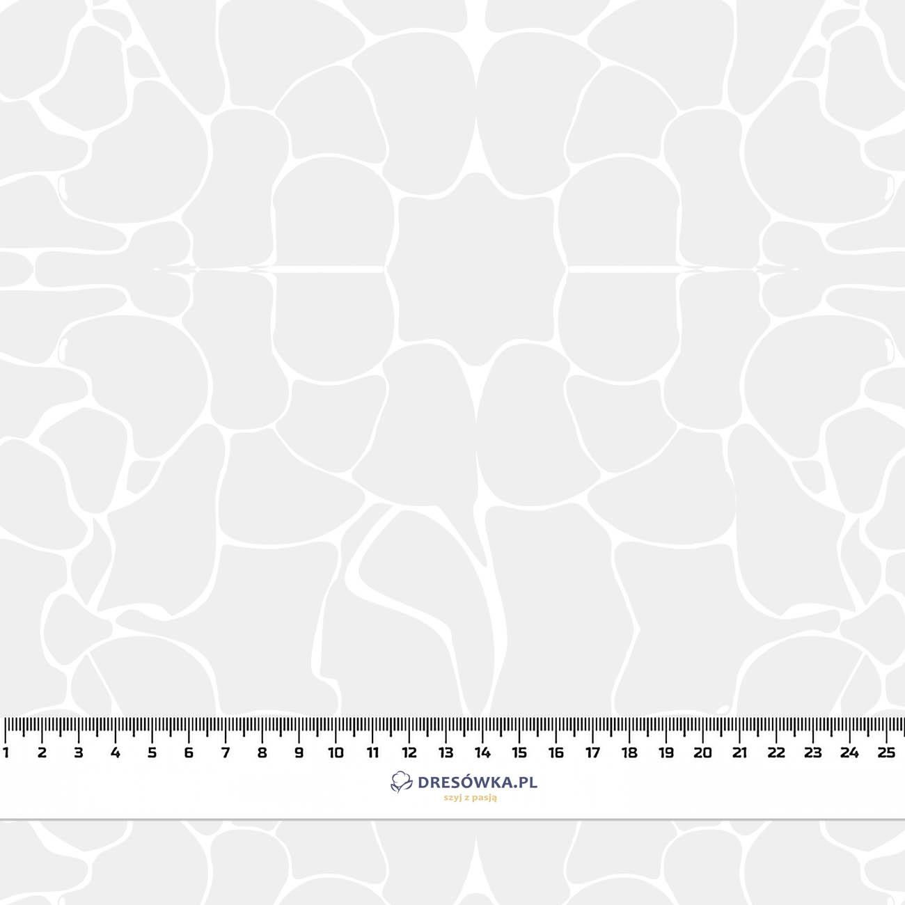 43cm WODNY ŚWIAT (TŁO) / szary - single jersey 