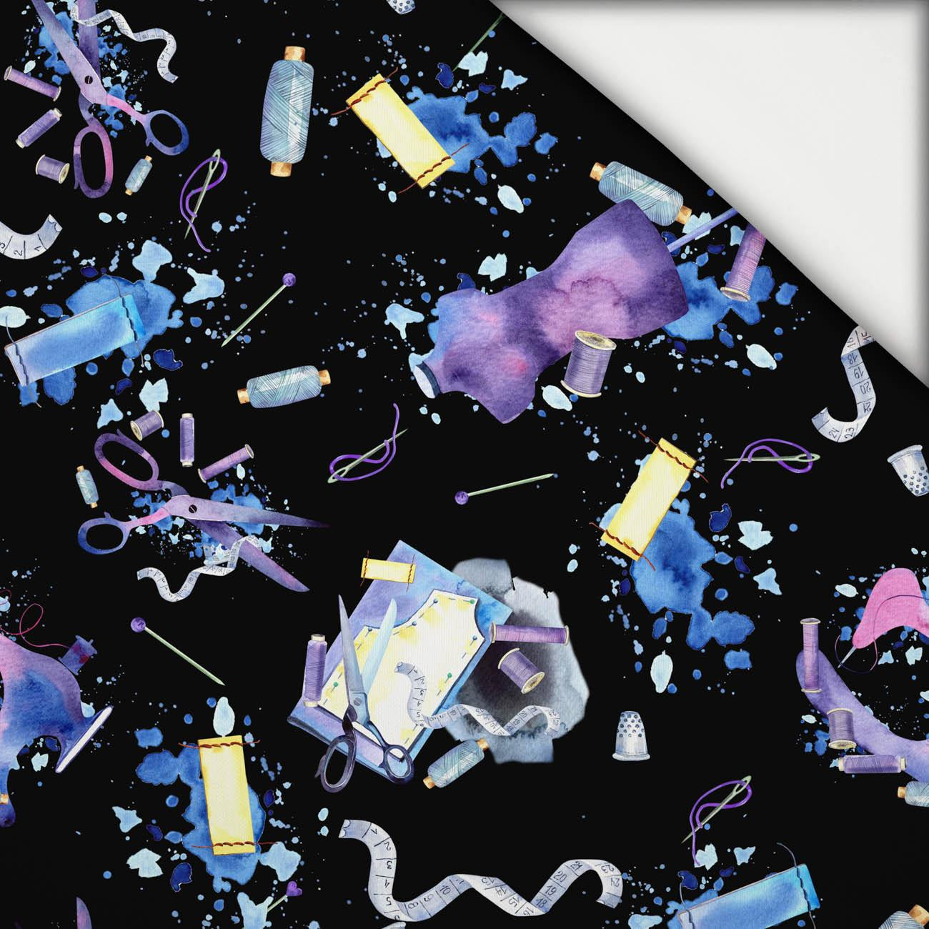 KRAWIECTWO wz. 3 - lekka dzianina drapana