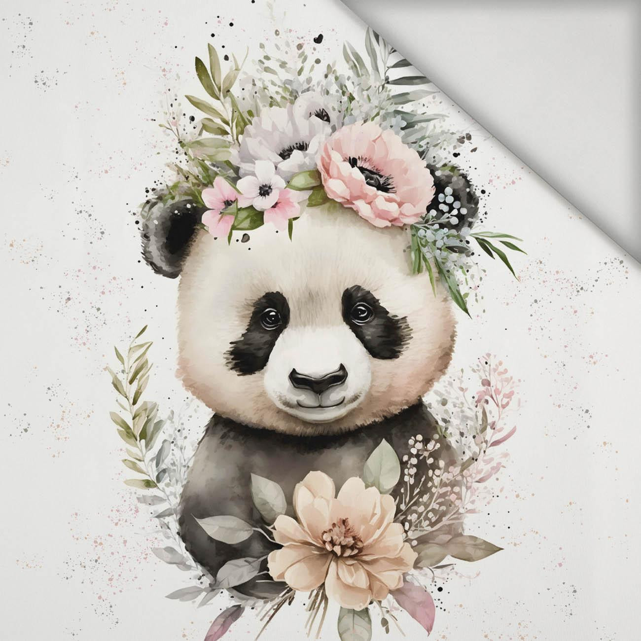 BABY PANDA - panel (60cm x 50cm) lycra 300g