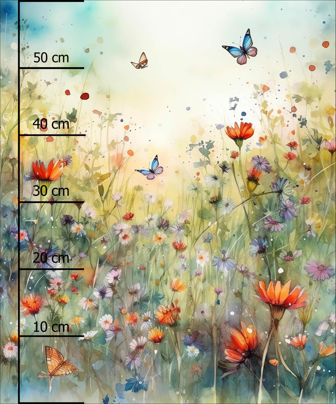 MAGIC MEADOW WZ. 1 - panel (60cm x 50cm) dzianina pętelkowa
