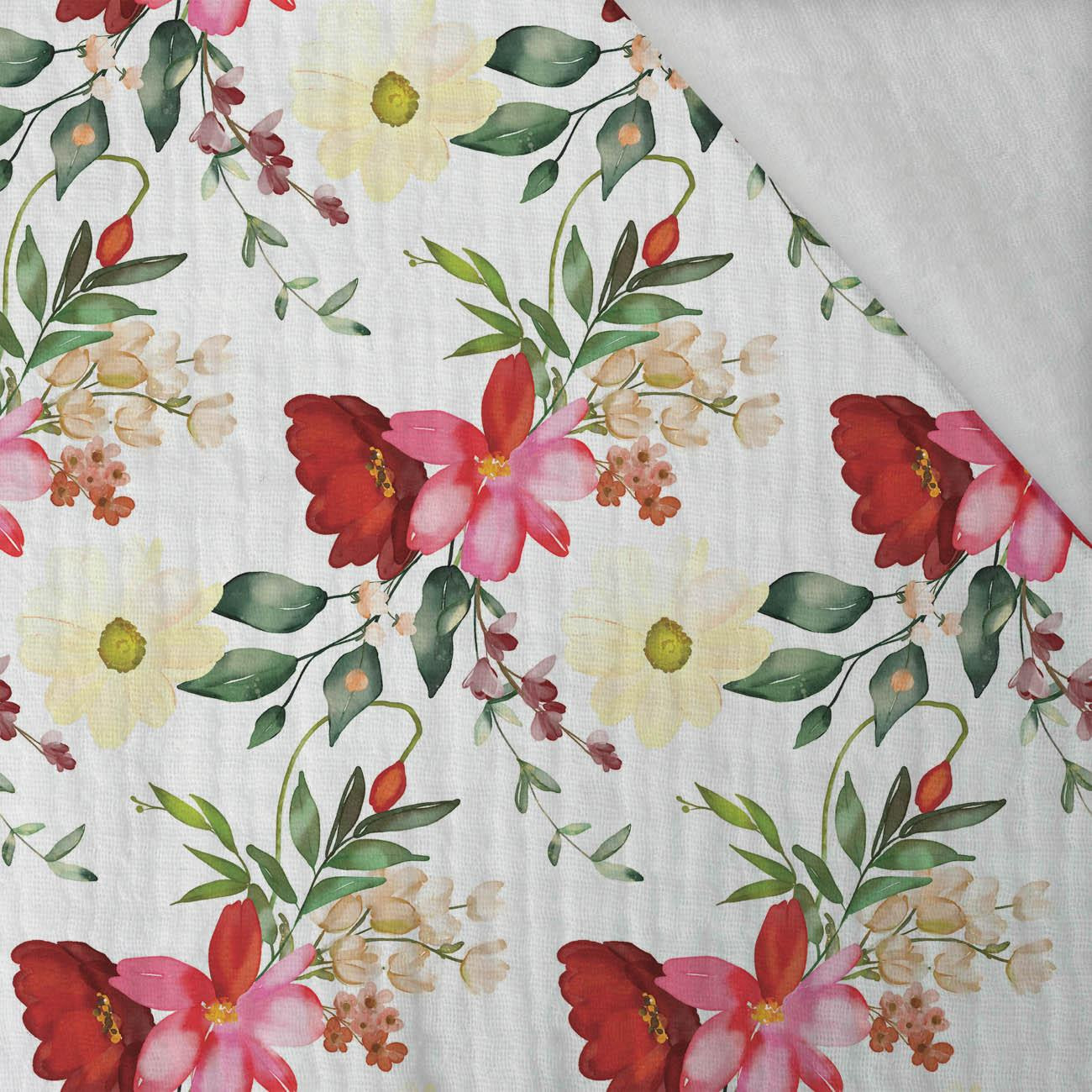 KWIATOWY MIX wz. 5 - Muślin bawełniany