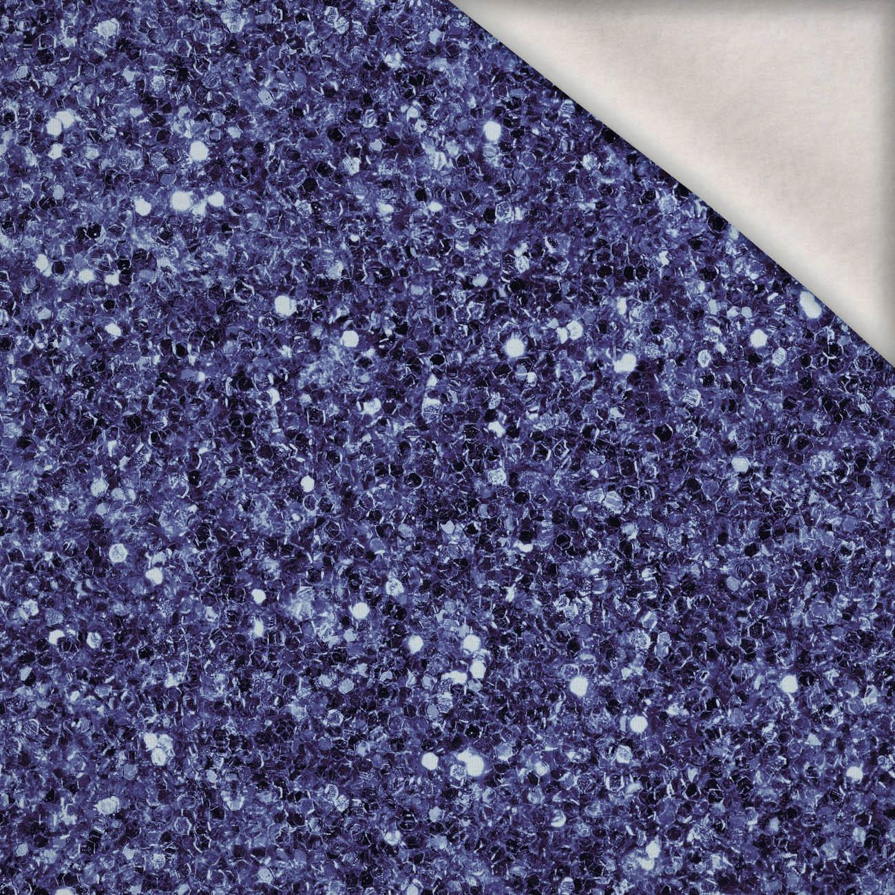 BROKAT (Very Peri) - dzianina drapana z elastanem ITY