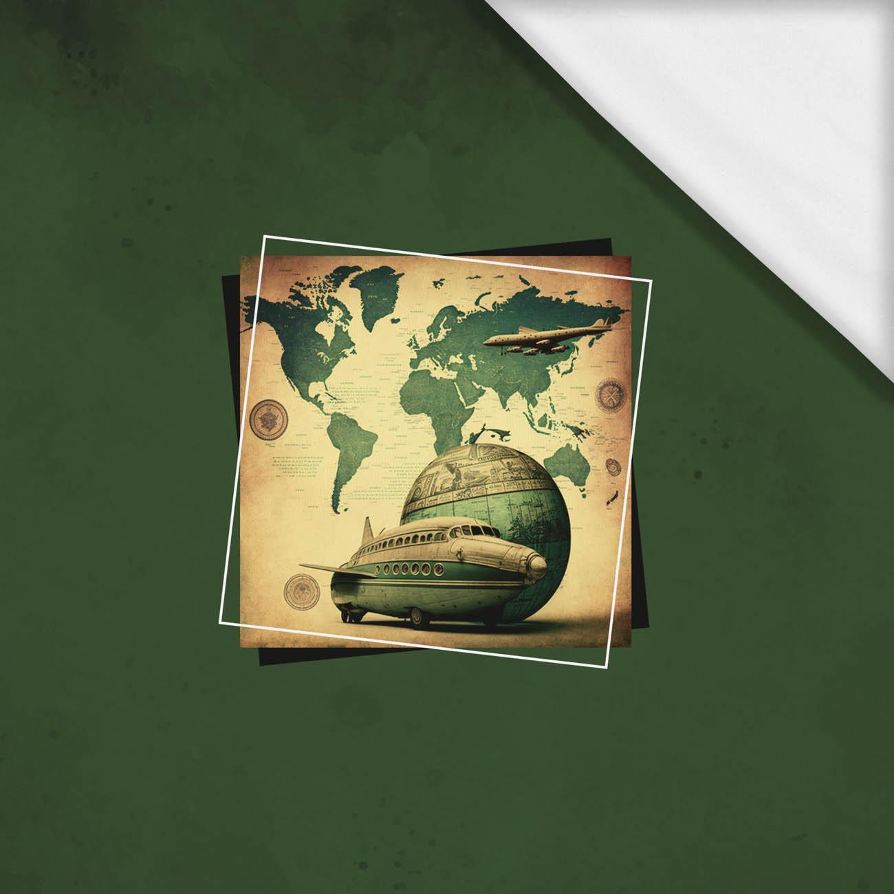 TRAVEL TIME WZ. 4 - PANEL (60cm x 50cm) SINGLE JERSEY ITY