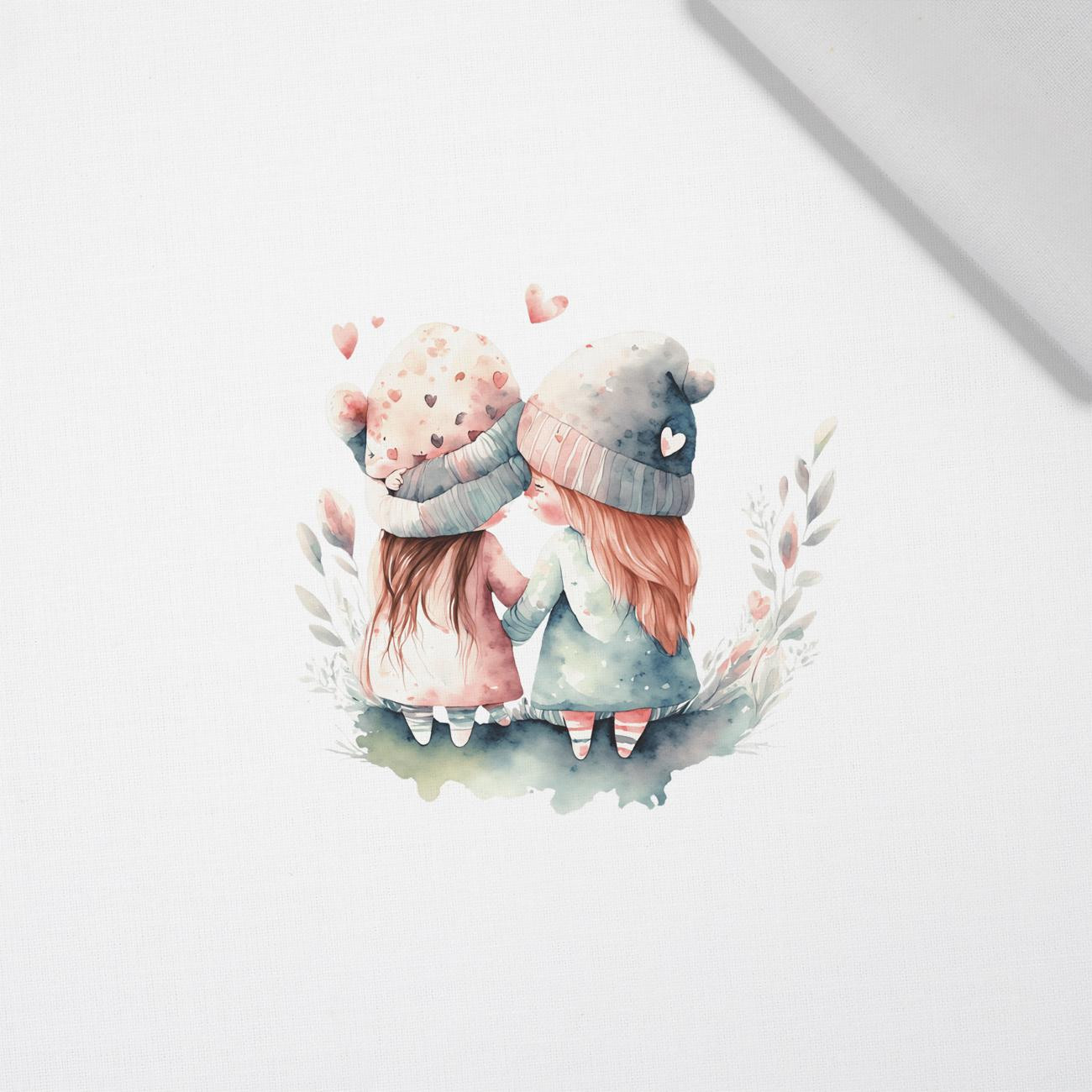 CUTE GIRLS - PANEL (60cm x 50cm) tkanina bawełniana