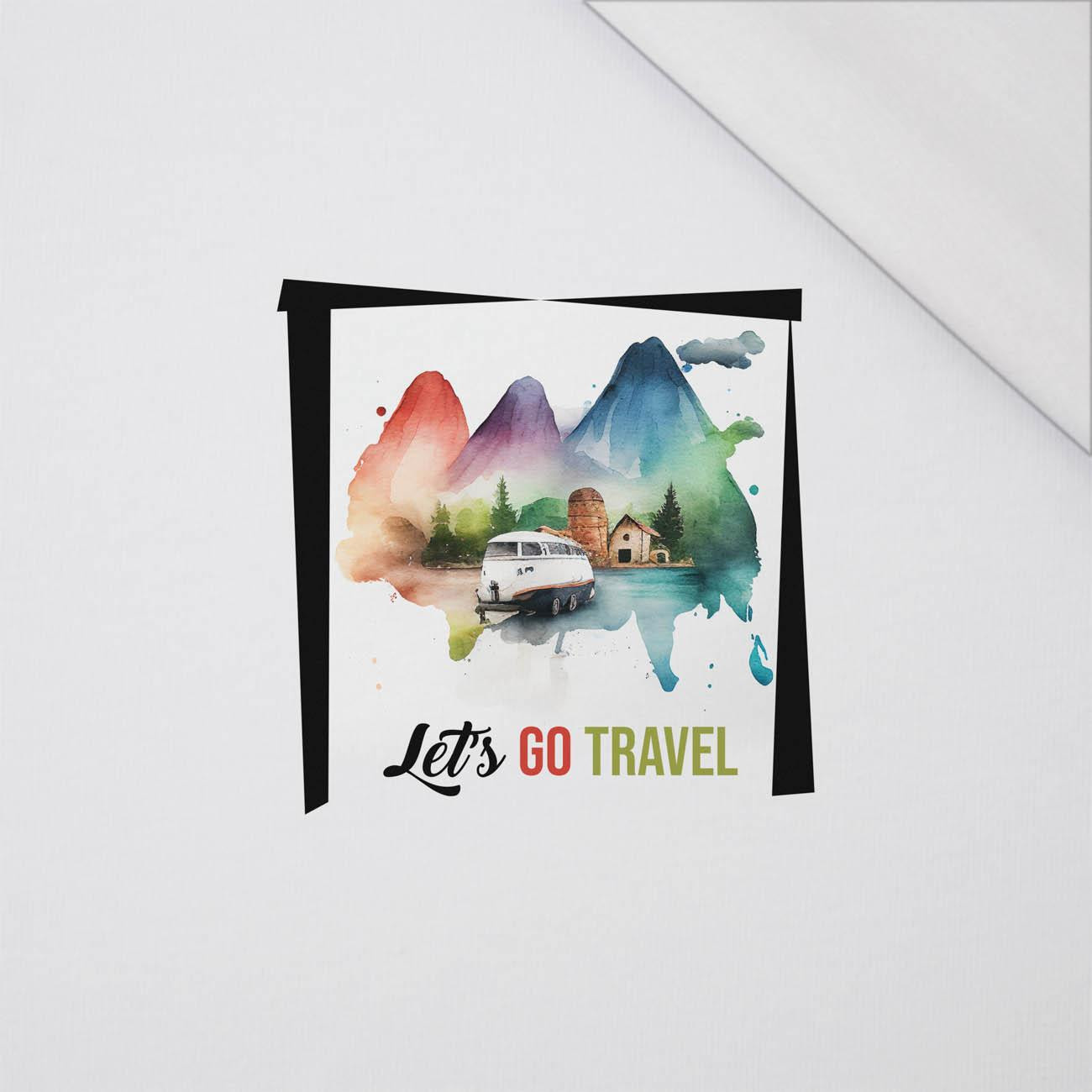 LET'S GO TRAVEL - PANEL (60cm x 50cm) SINGLE JERSEY