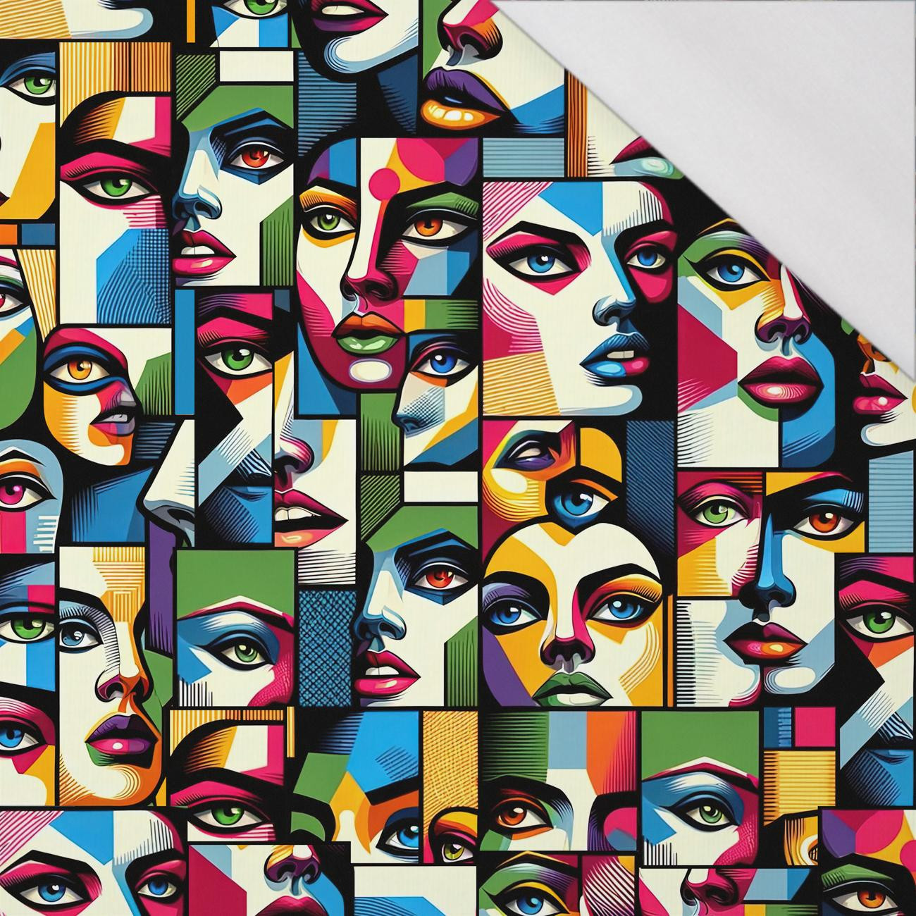 FACES WZ. 1 - single jersey 