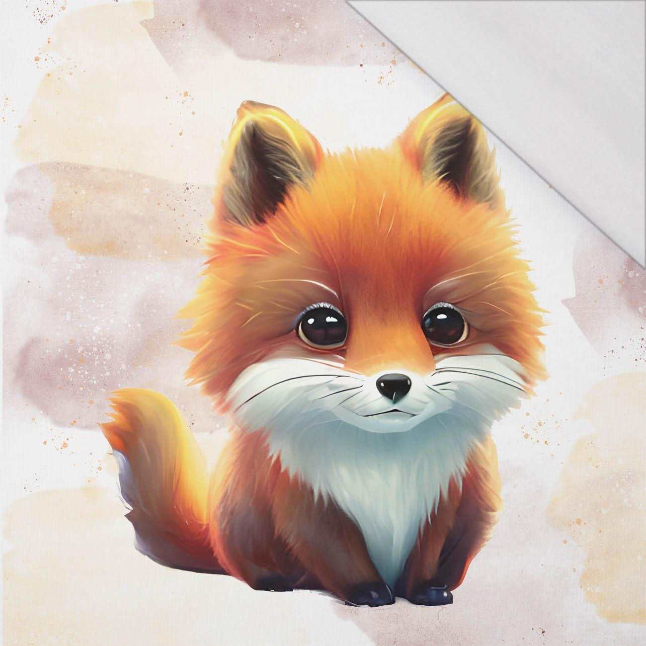 BABY FOX - PANEL (60cm x 50cm) SINGLE JERSEY