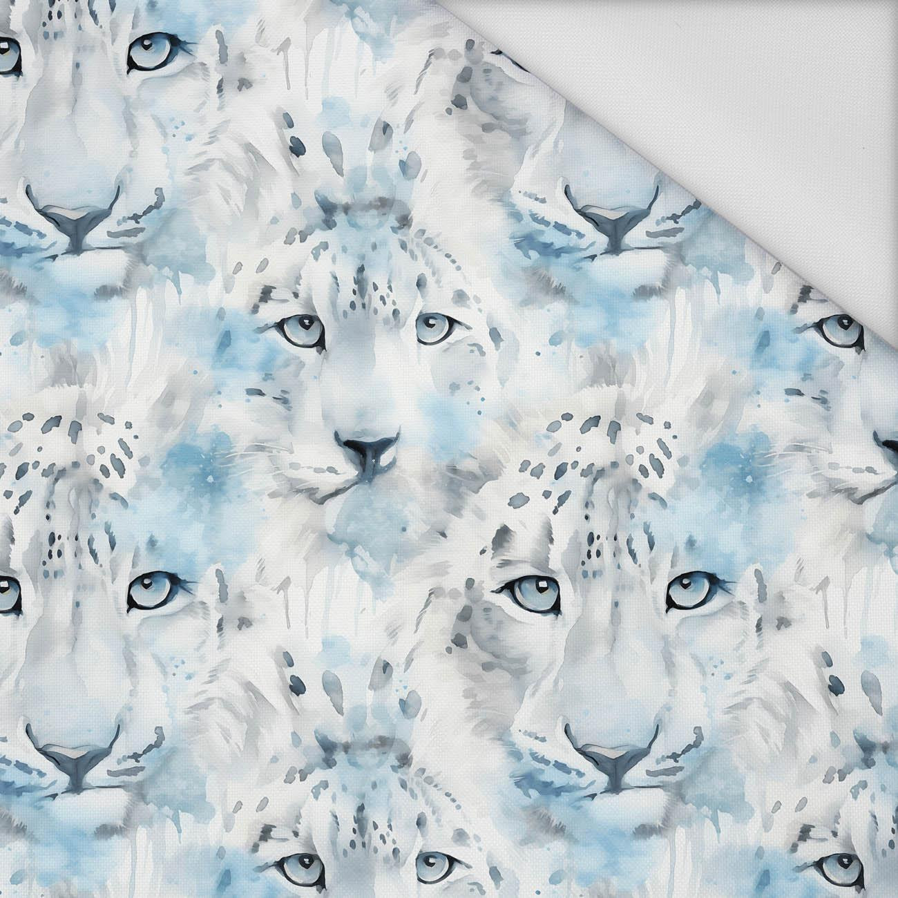 SNOW LEOPARD WZ. 2 - tkanina wodoodporna