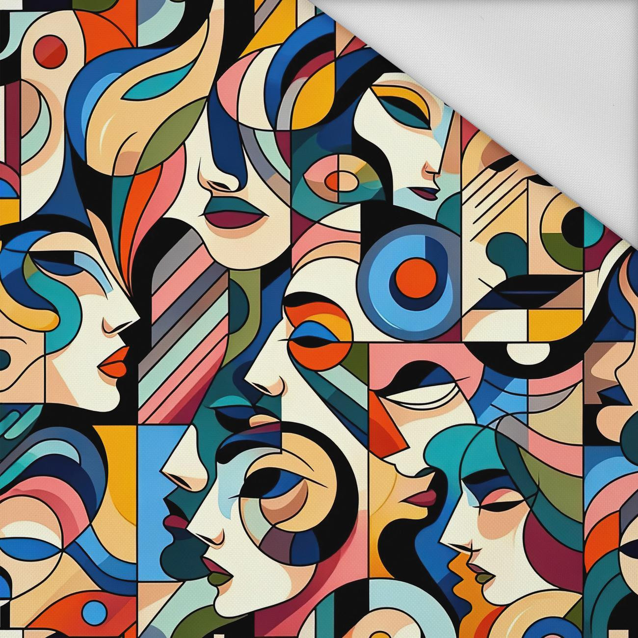 FACES WZ. 2 - tkanina wodoodporna