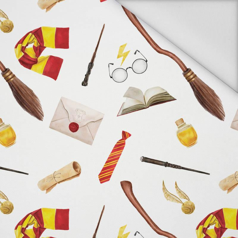 MAGICZNY ŚWIAT wz. 2 (MAGICZNA SZKOŁA) - tkanina wodoodporna