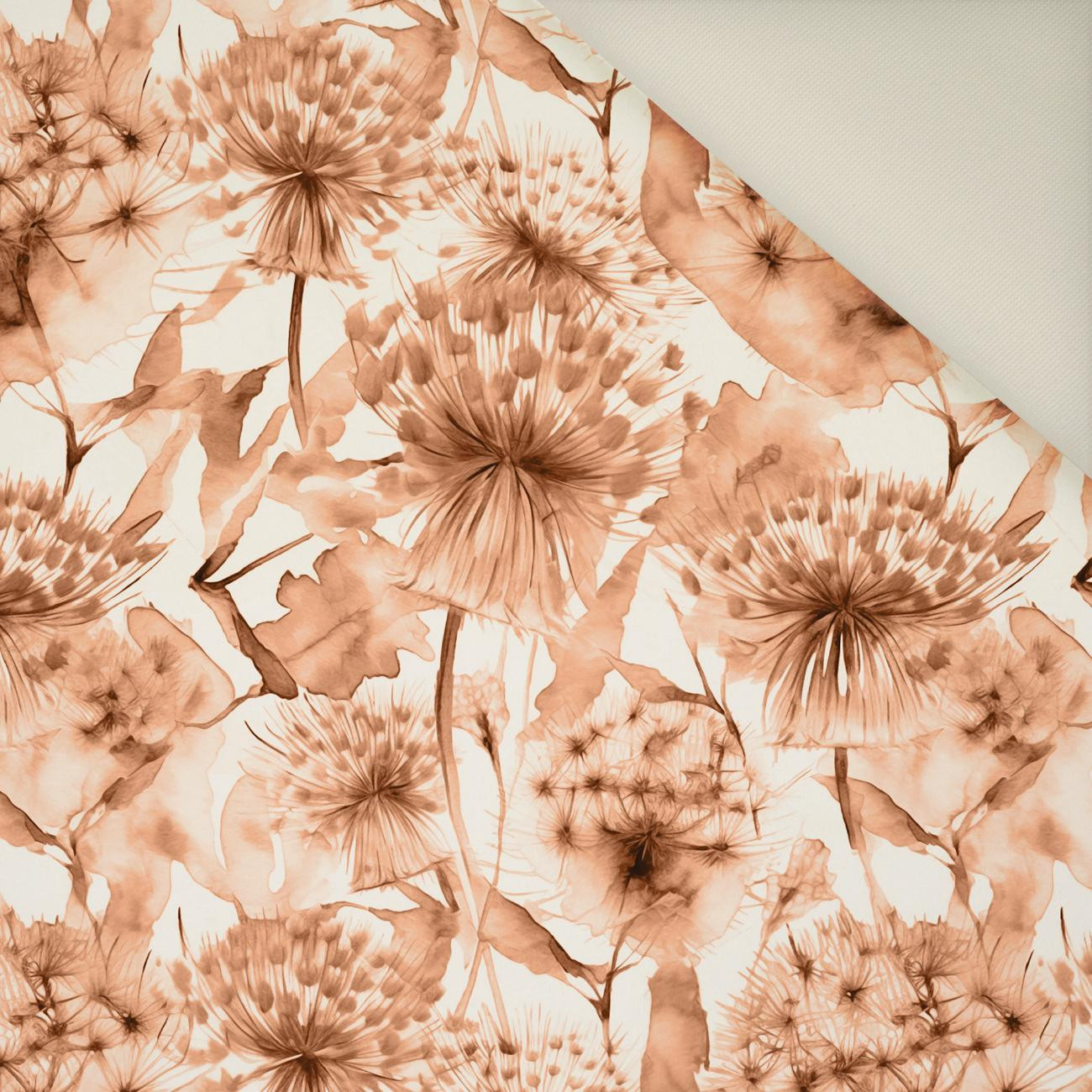 DANDELION WZ. 4 / peach fuzz- Welur tapicerski