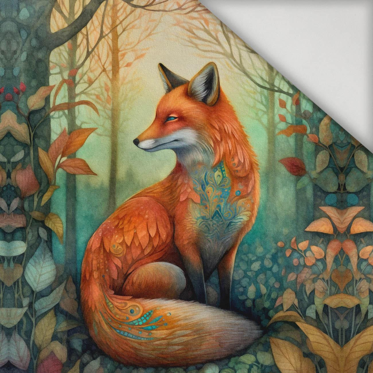 BOHO FOX - panel (60cm x 50cm) lycra 300g