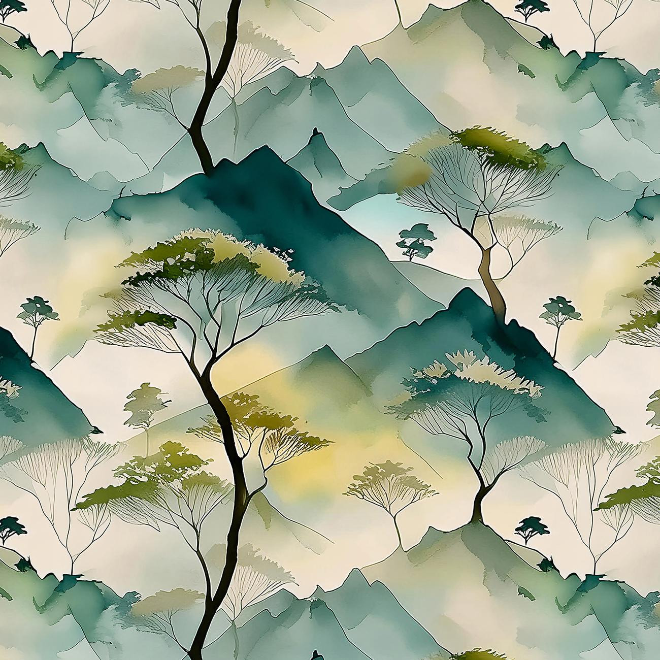 FOREST WZ.8 - tkanina wodoodporna