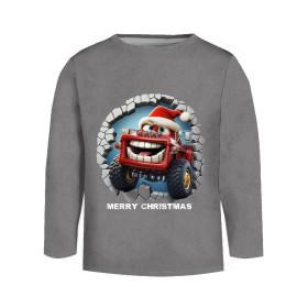 Longsleeve (110/116) - HAPPY TRUCK - zestaw do uszycia