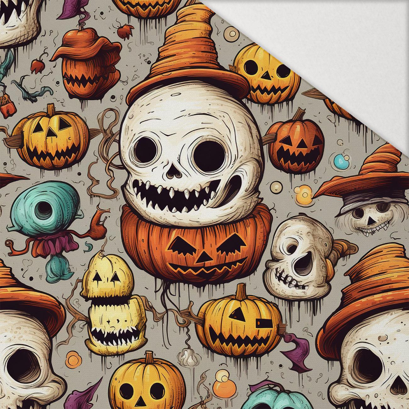 HALLOWEEN wz.11 - Hydrofobowa dzianina drapana