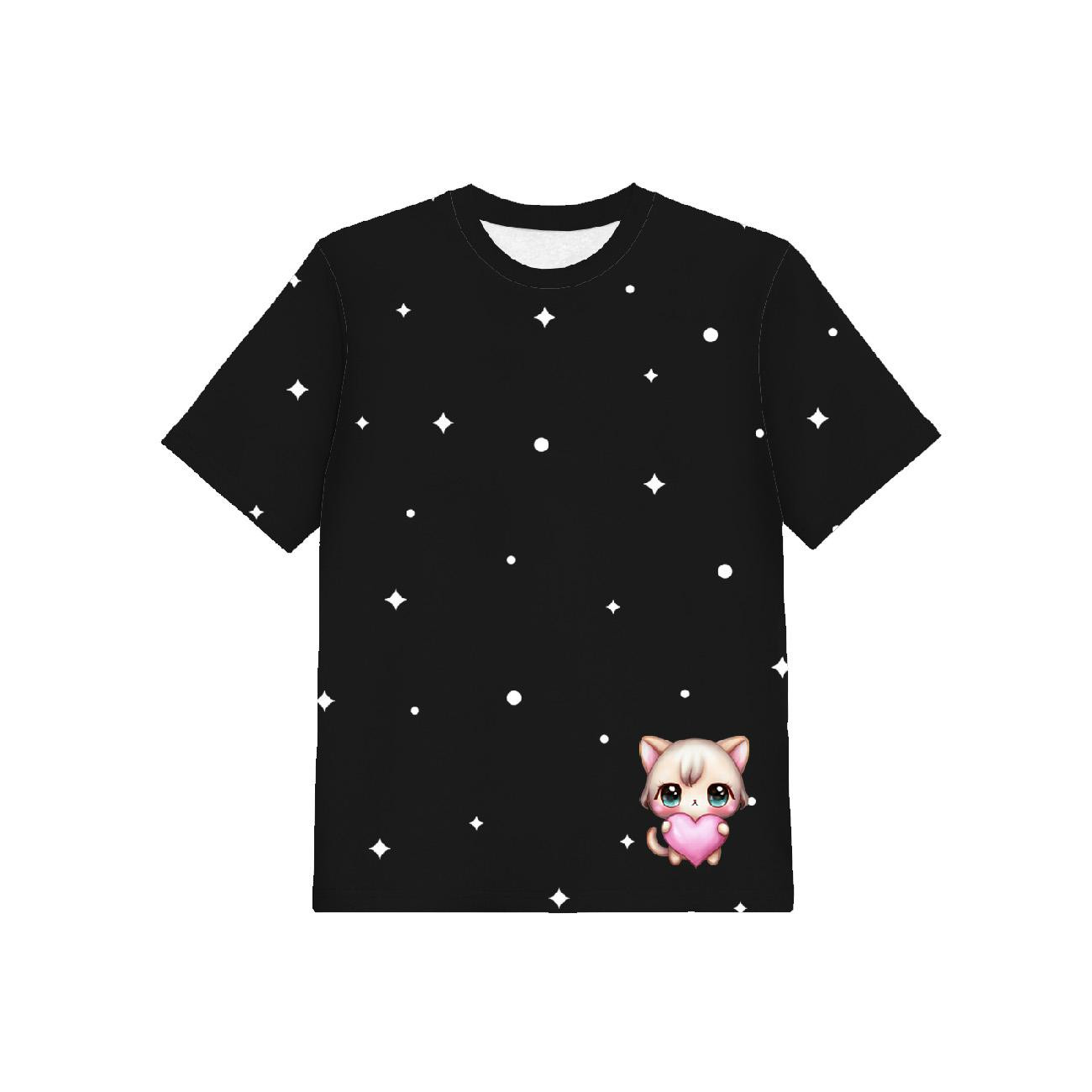 2-PACK - T-SHIRT DZIECIĘCY - SWEET CATS WZ. 3 - ZESTAW DO USZYCIA