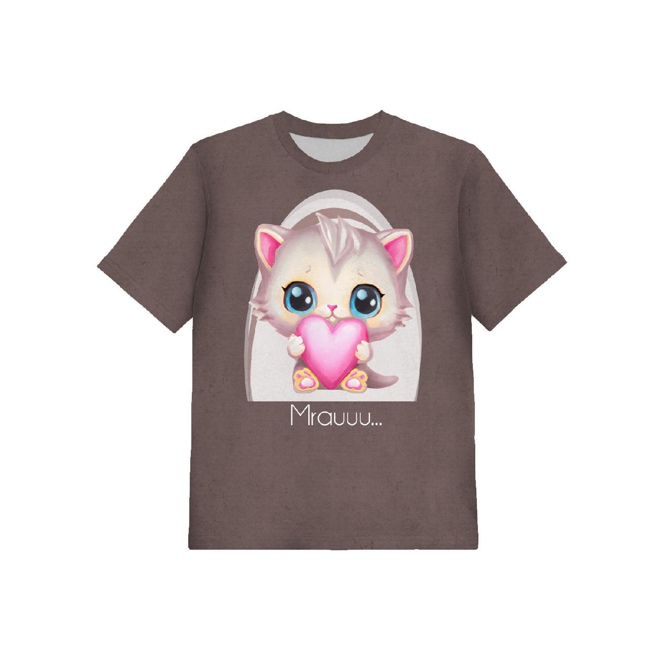 2-PACK - T-SHIRT DZIECIĘCY - SWEET CATS WZ. 2 - ZESTAW DO USZYCIA