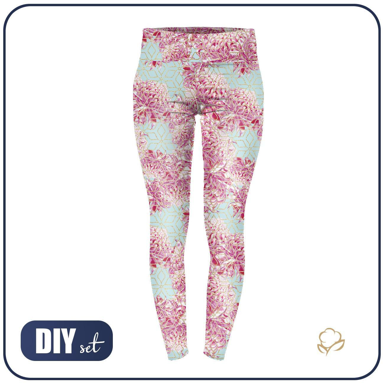 LEGGINSY SPORTOWE - HORTENSJE wz. 2 - S