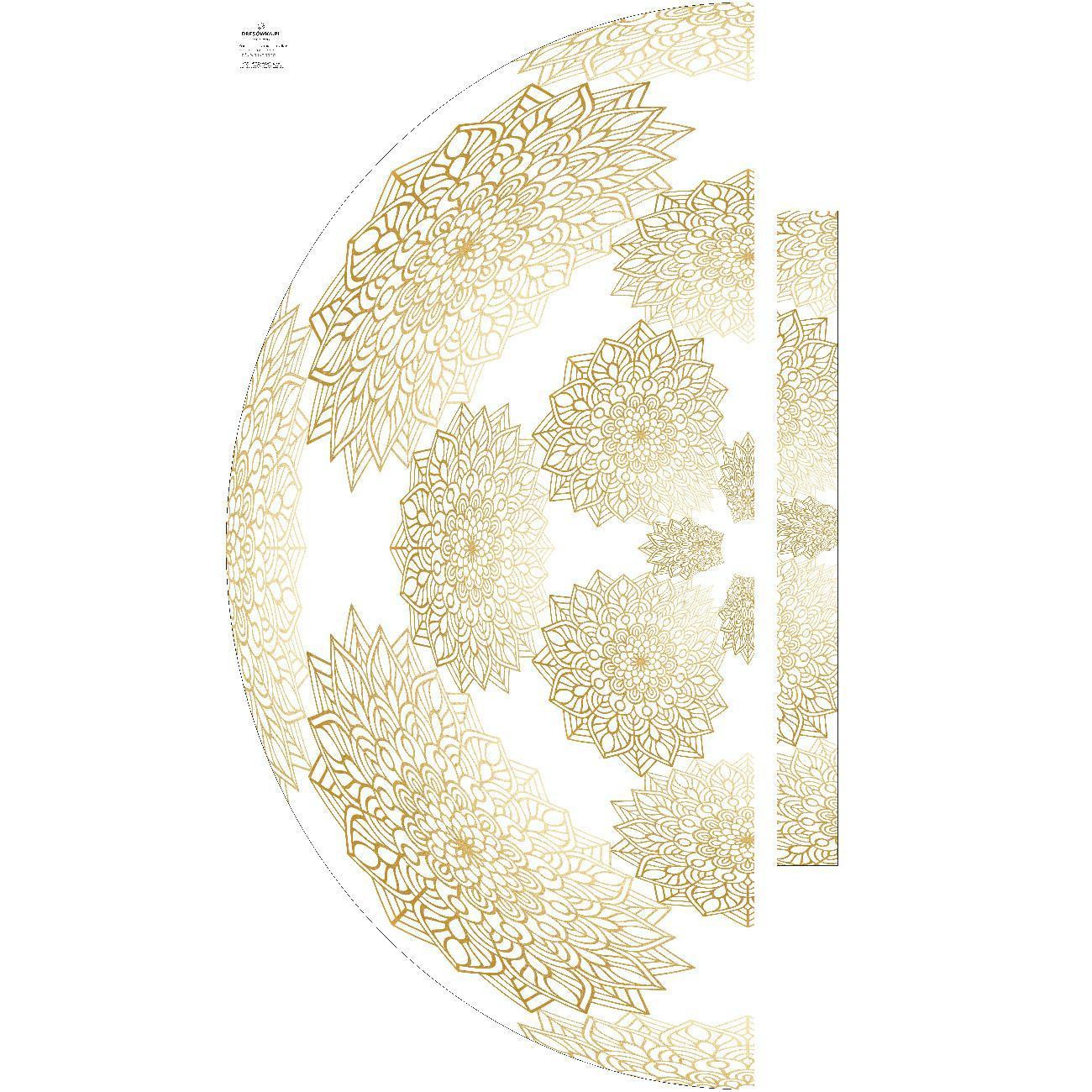 MANDALA wz. 5 - panel na spódnicę "MAXI" - krepa