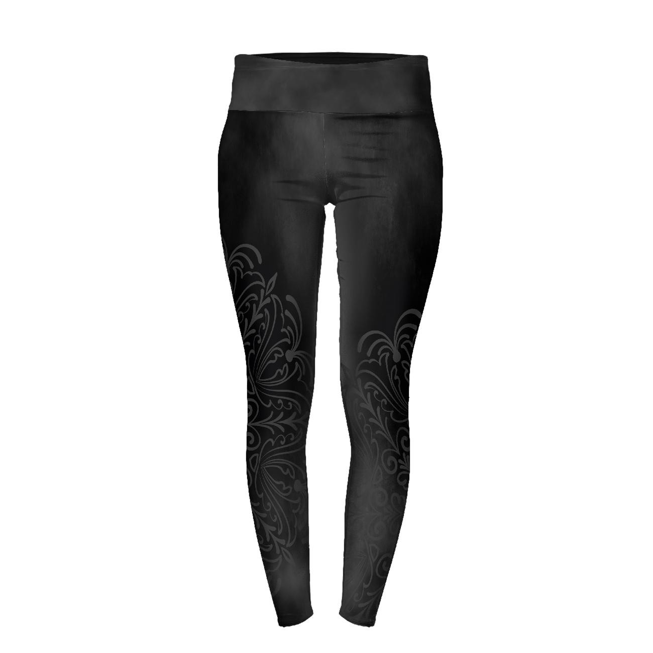 THERMO LEGGINSY DAMSKIE (GRETA) - MISTY MANDALA - zestaw do uszycia