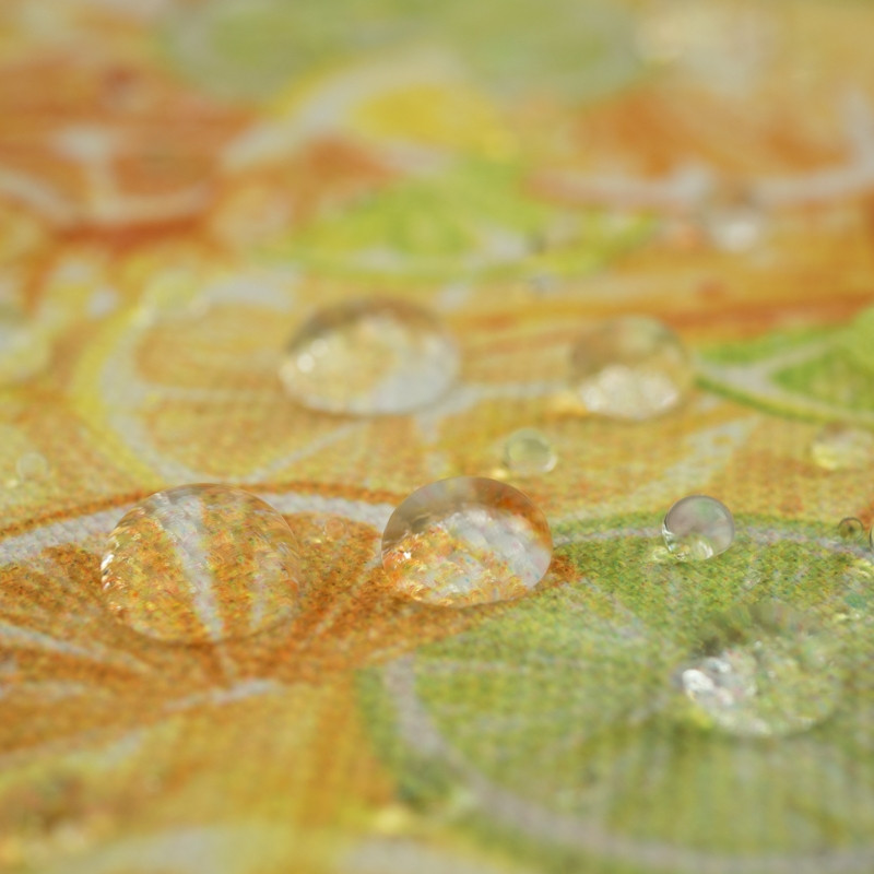 CYTRUSY - tkanina wodoodporna 