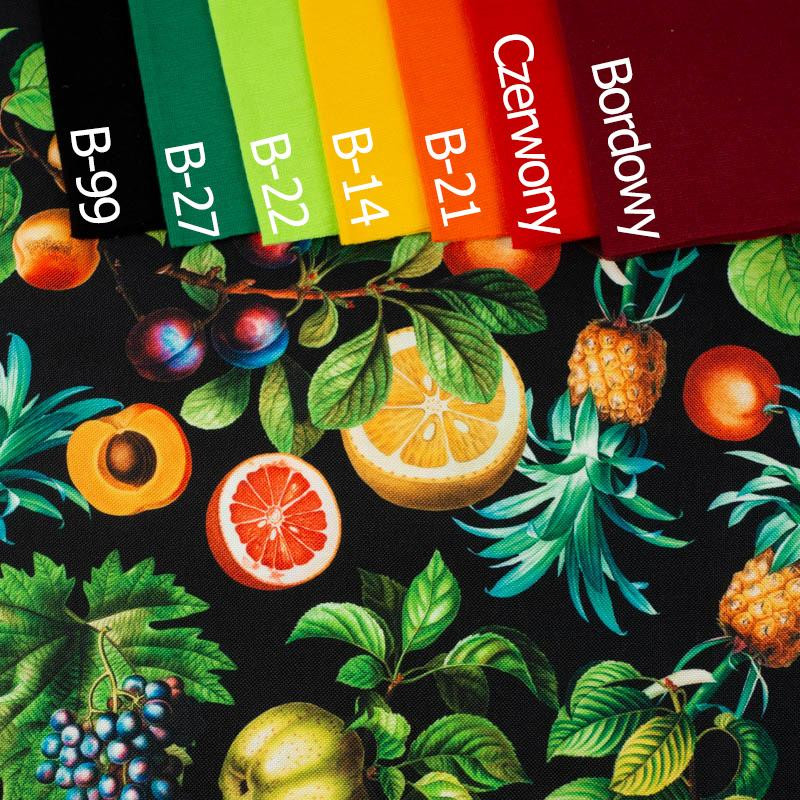 RAJSKIE OWOCE WZ. 1 (RAJSKI OGRÓD)  - tkanina wodoodporna
