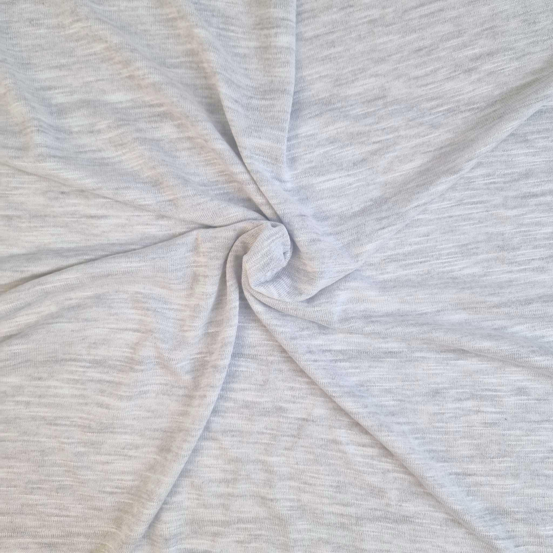 PŁOMYK jersey bawełniany - MELANŻ SZARY - 170g