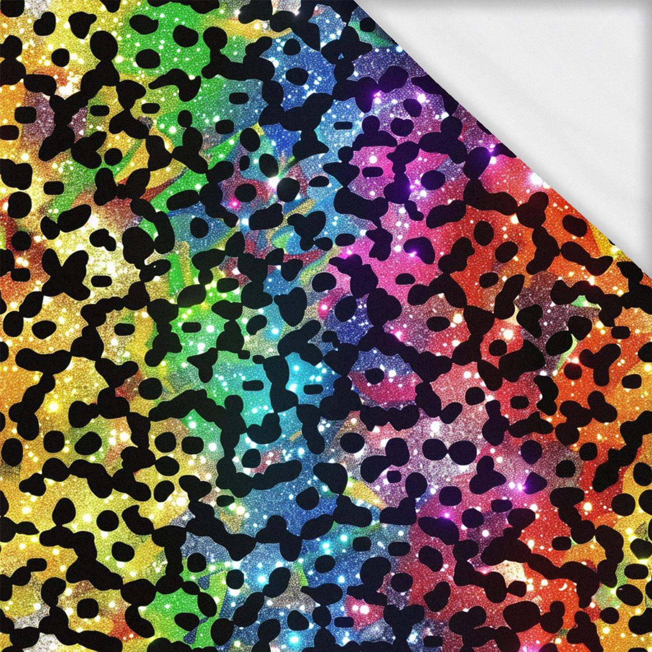 HOLOGRAPHIC RAINBOW wz. 4- single jersey z elastanem ITY