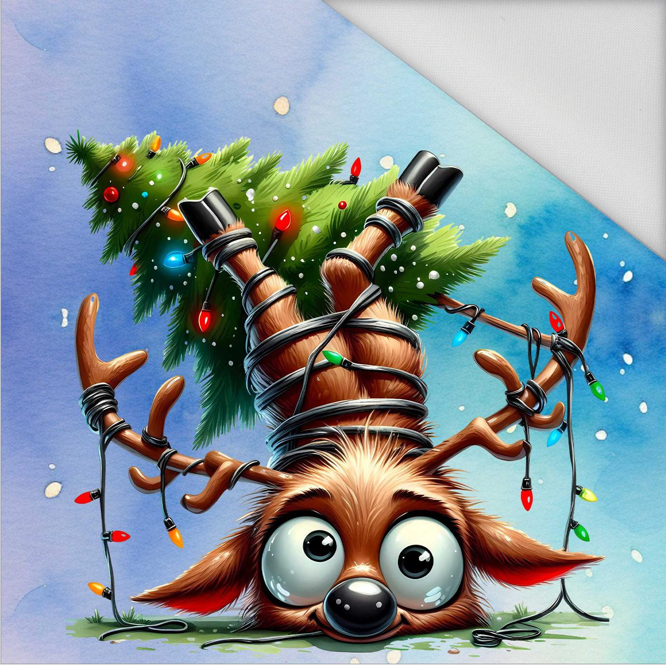 Christmas animal wz. 9 - panel (60cm x 50cm) tkanina wodoodporna