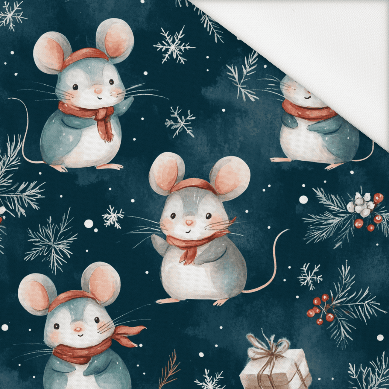 LET IS SNOW wz.8 - tkanina wodoodporna